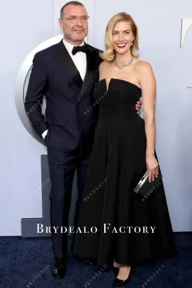 Taylor Neisen 2024 Tony Awards Black Strapless Dress