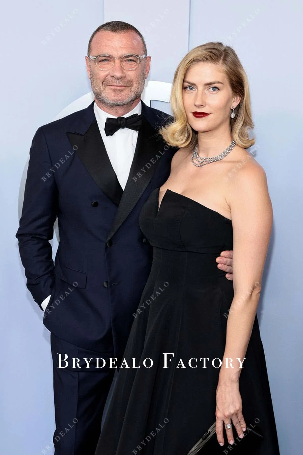 Taylor Neisen 2024 Tony Awards Black Strapless Dress