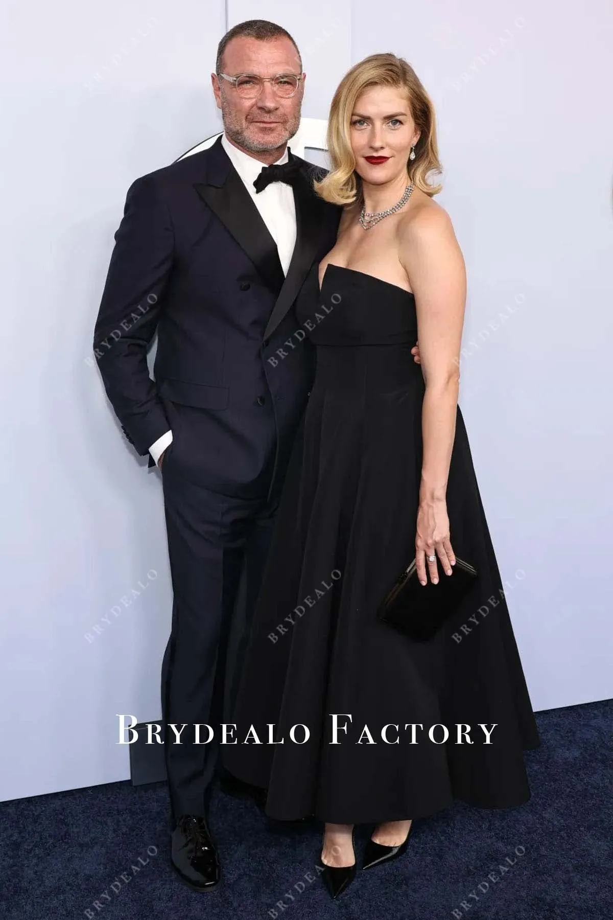 Taylor Neisen 2024 Tony Awards Black Strapless Dress