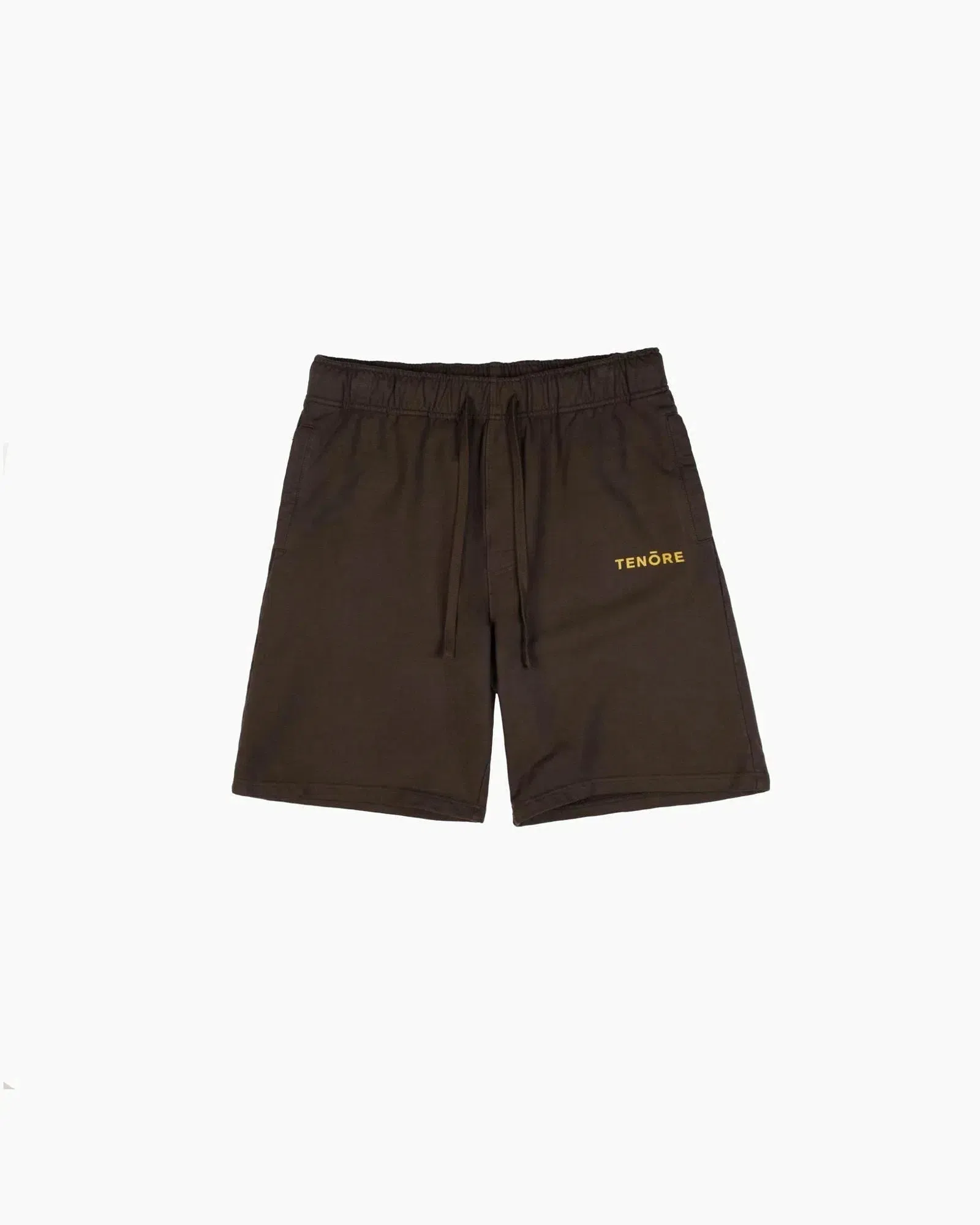 Tenore Logo Fleece Sweatshort - BARK