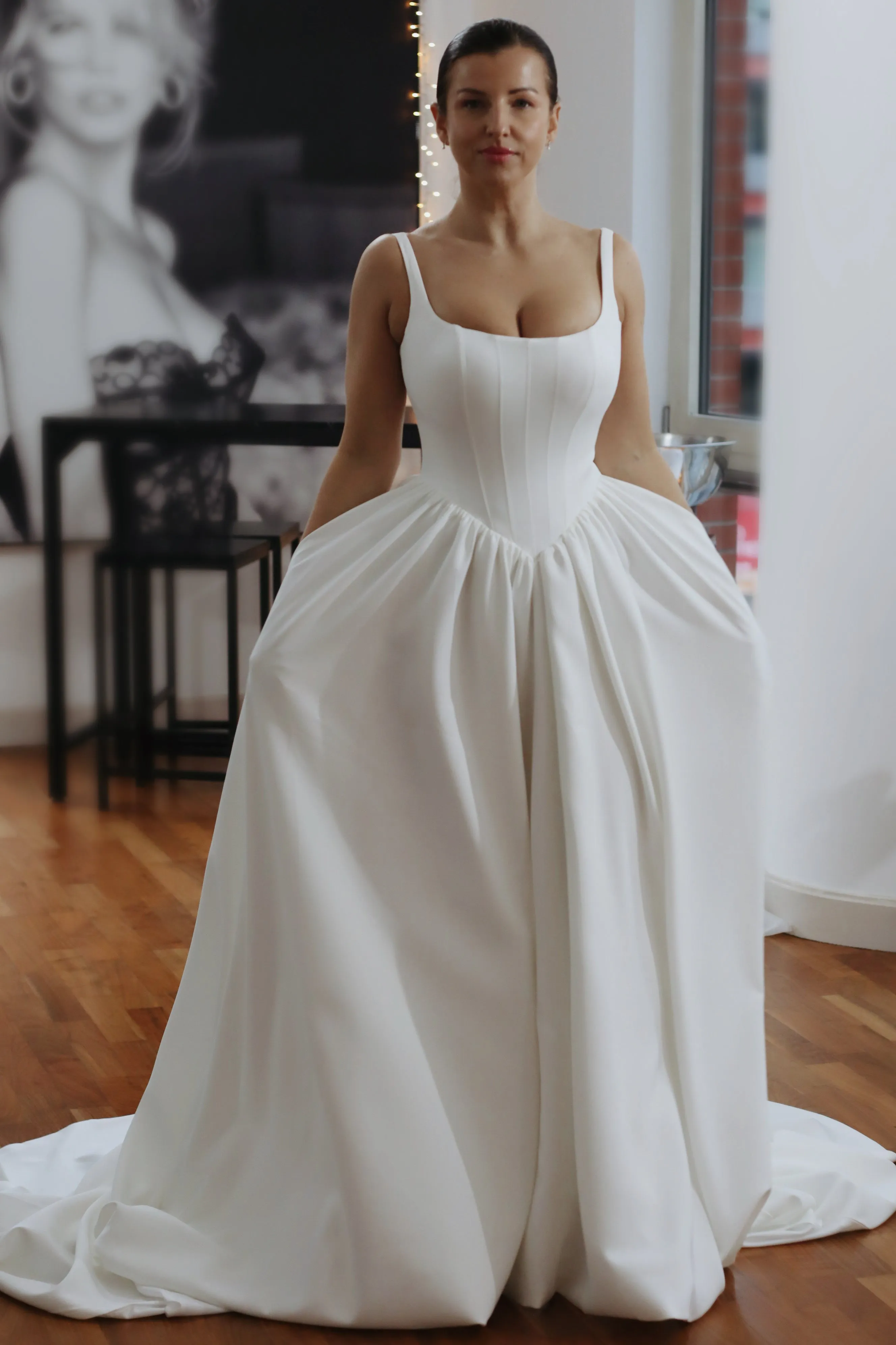 Try At Home -  Hope Basque Waist Bridal Gown
