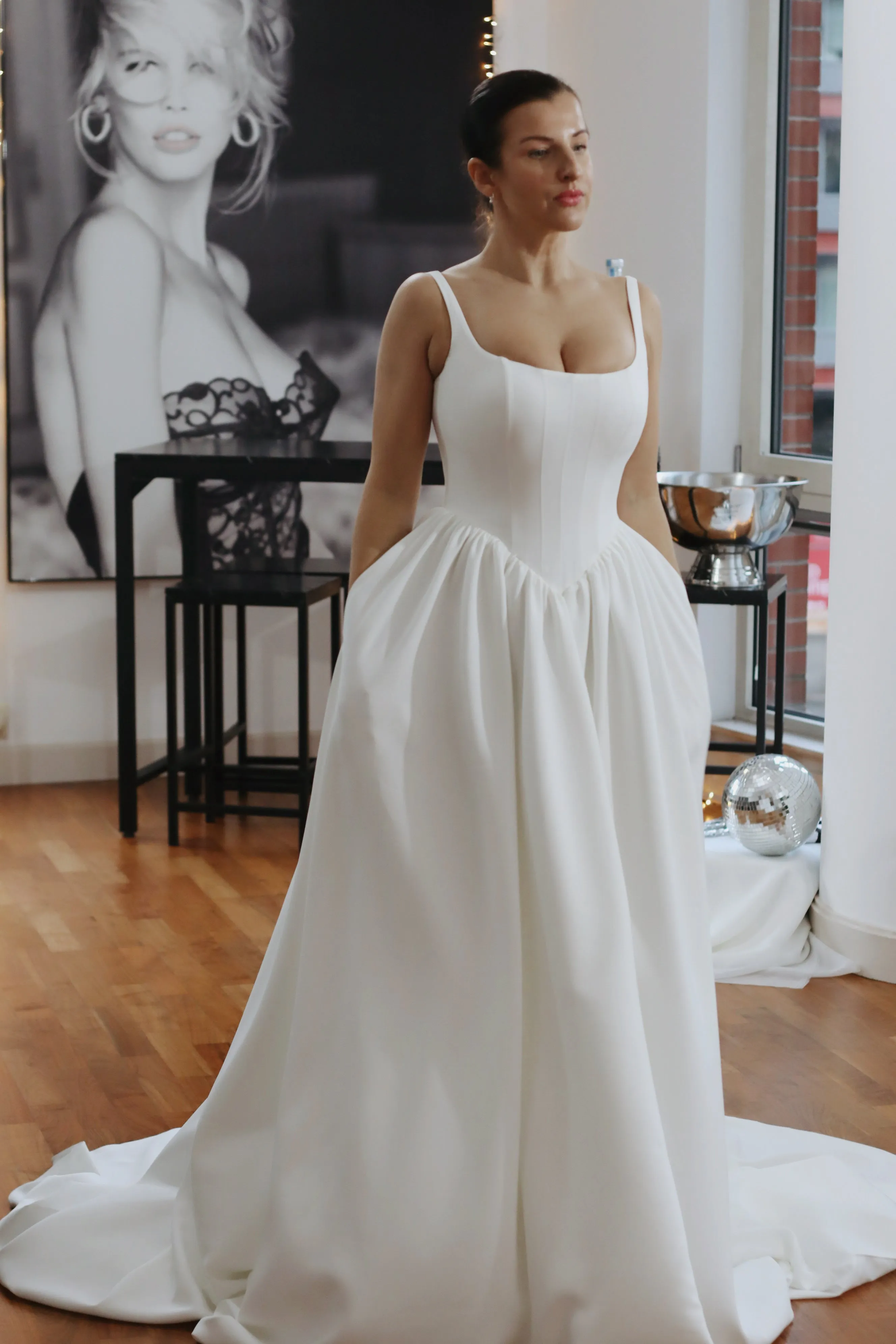 Try At Home -  Hope Basque Waist Bridal Gown