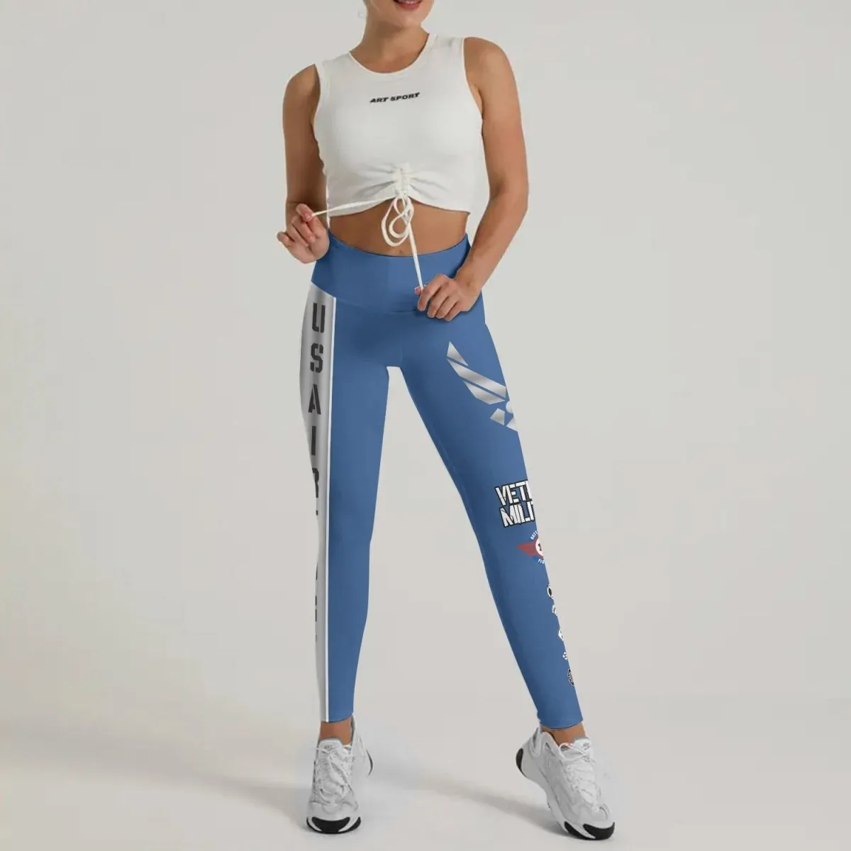 USA Air Force Veteran Military Leggings