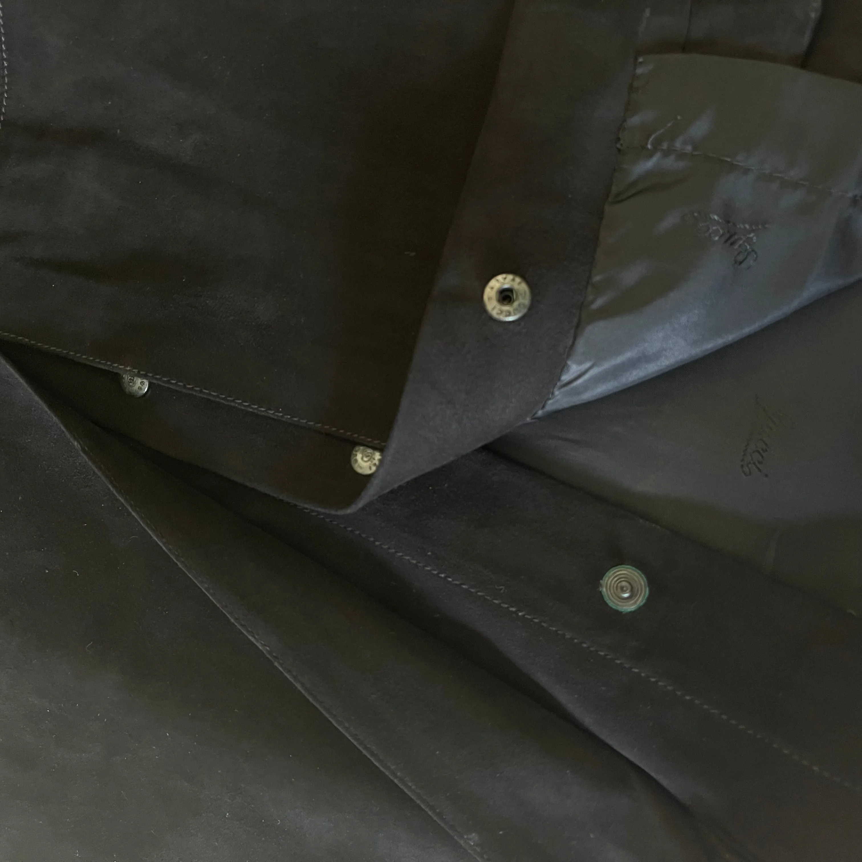 Vintage Gucci Suede Pencil Skirt