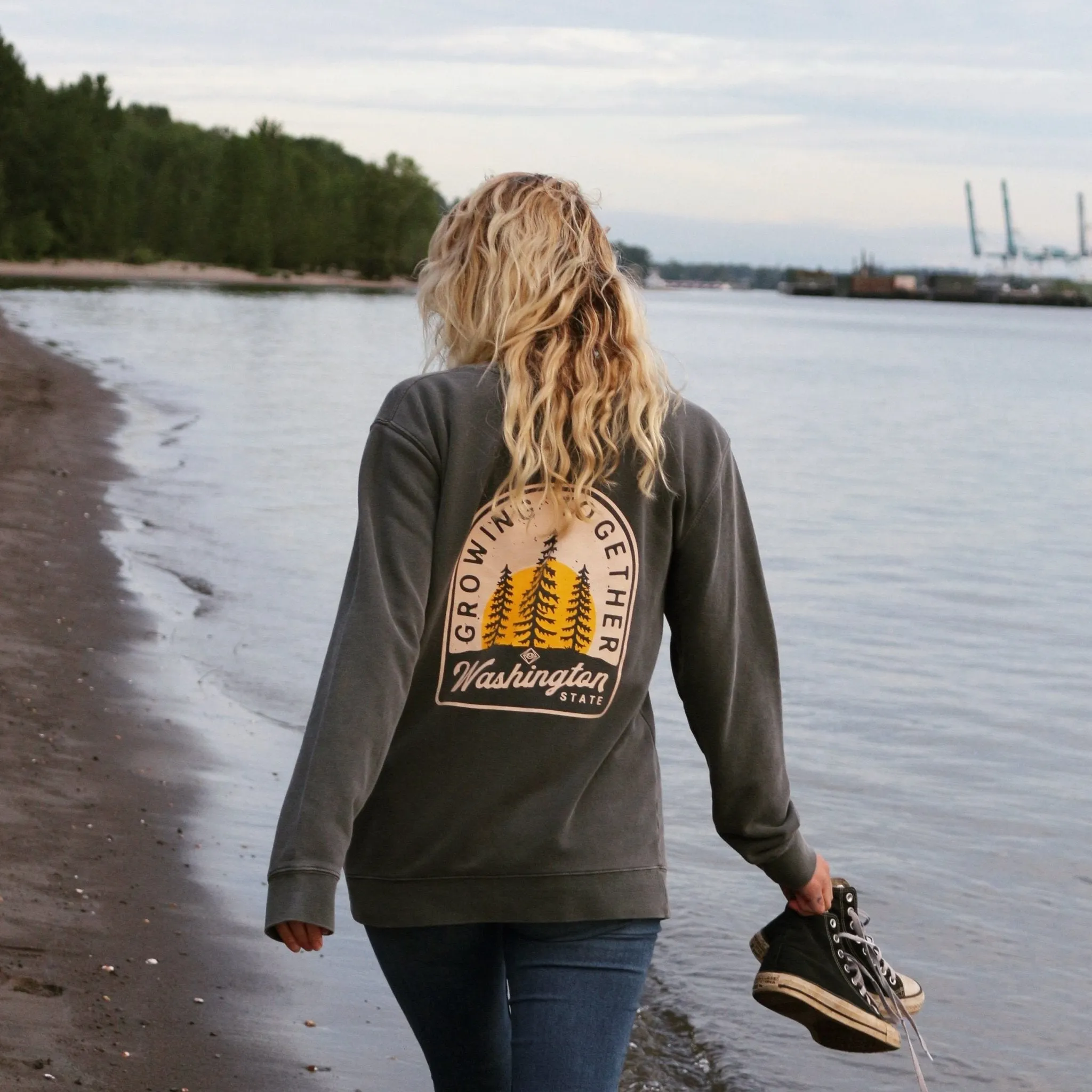 WA Growing Together Crewneck