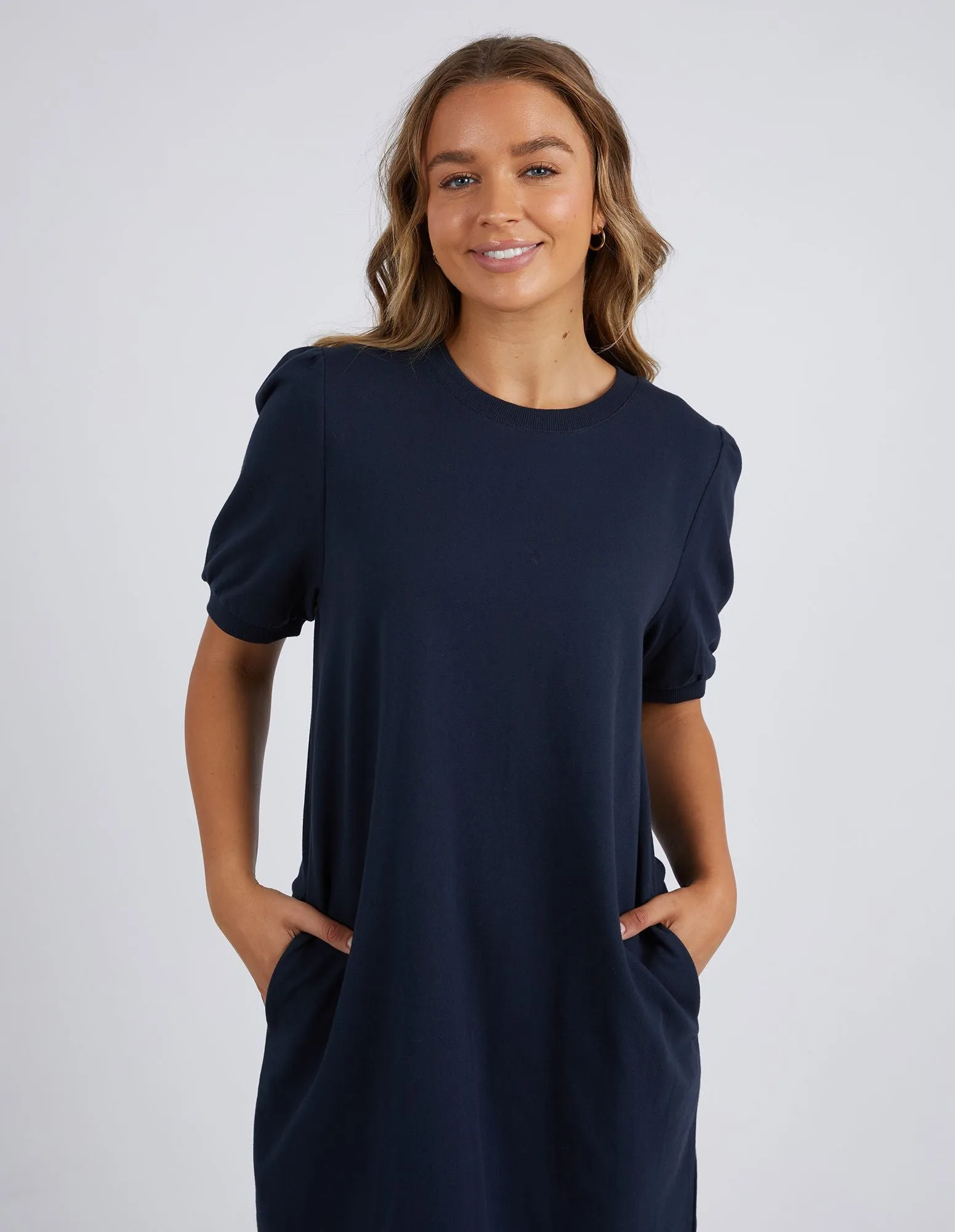 Zalia Dress - Navy