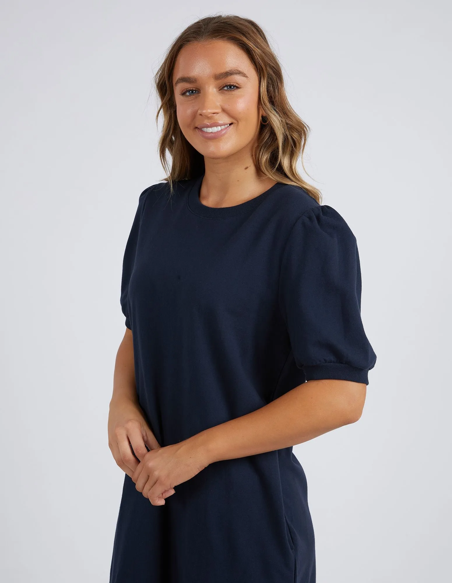 Zalia Dress - Navy